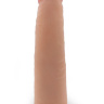 Страпон системы Харнесс: трусики с плугом и реалистичная насадка - 17,5 см. купить в секс шопе