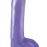 Фаллоимитатор на присоске Basix Rubber Works - 21,6 см. купить в секс шопе