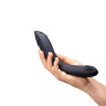Темно-серый стимулятор G-точки Womanizer OG c технологией Pleasure Air и вибрацией - 17,7 см. купить в секс шопе
