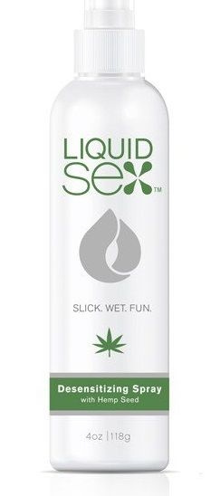Спрей-прологатор с маслом семян конопли Liquid Sex Desensitizing Spray with Hemp Seed - 118 мл. купить в секс шопе