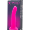 Розовый, светящийся в темноте фаллоимитатор Clint Glow - 20 см. купить в секс шопе