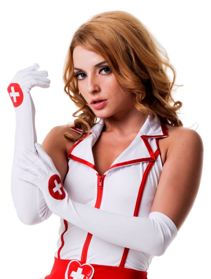 Перчатки медсестры купить в секс шопе