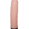 Черный пояс-трусики с насадкой  Гламур Dana  - 15,5 см. купить в секс шопе