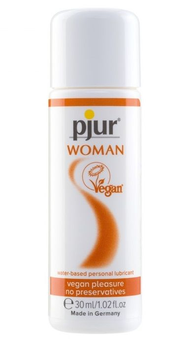 Лубрикант pjur WOMAN Vegan на водной основе - 30 мл. купить в секс шопе