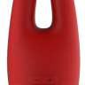 Красный клиторальный стимулятор HEBE - 10,6 см. купить в секс шопе