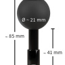 Черный уретральный вибростимулятор Vibrating Penis Plug купить в секс шопе
