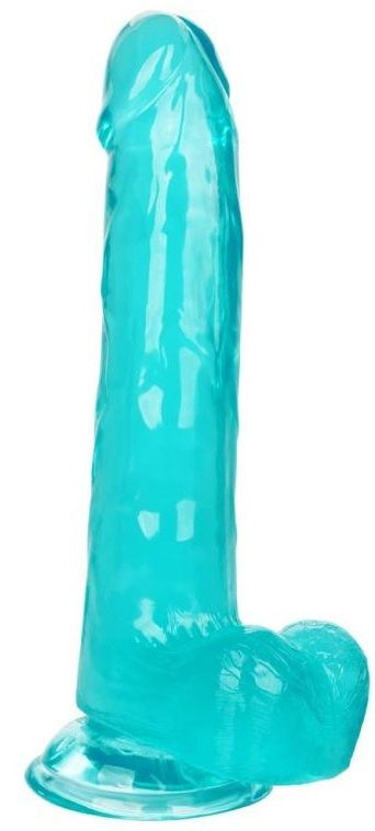 Голубой фаллоимитатор Size Queen 8  - 25,5 см. купить в секс шопе