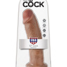 Фаллоимитатор-мулат большого размера 10  Cock - 25,4 см. купить в секс шопе