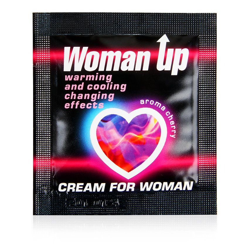 Возбуждающий крем для женщин с ароматом вишни Woman Up - 1,5 гр. купить в секс шопе