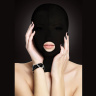 Закрытая маска на лицо с отверстием для рта Submission купить в секс шопе