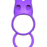 Эрекционное кольцо с вибрацией и подхватом для мошонки Twin Teazer Rabbit Ring купить в секс шопе
