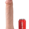 Телесный фаллоимитатор-гигант на присоске 14  Cock - 36 см. купить в секс шопе