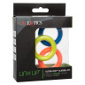 Набор из 3 эрекционных колец Link Up Ultra-Soft Climax Set купить в секс шопе