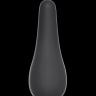 Чёрная анальная пробка Slim Anal Plug Large - 12,5 см. купить в секс шопе