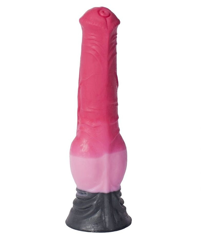 Розовый фаллоимитатор  Пони  - 24,5 см. купить в секс шопе