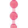 Розовая анальная цепочка - 26,7 см. купить в секс шопе