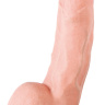Реалистичный фаллоимитатор на присоске - 15 см. купить в секс шопе
