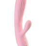 Розовый вибратор с функцией подогрева EVA - 20 см. купить в секс шопе