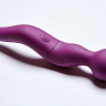 Фиолетовый жезловый вибромассажёр Cassi - 21 см. купить в секс шопе