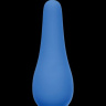 Синяя анальная пробка Slim Anal Plug Large - 12,5 см. купить в секс шопе
