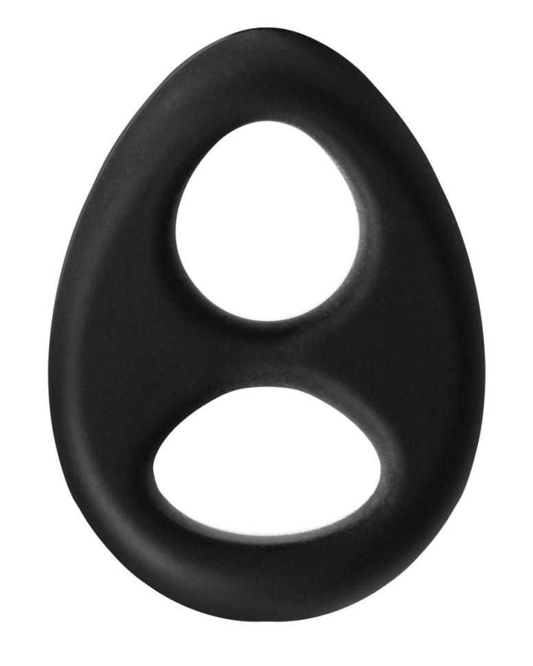 Эрекционное кольцо с двумя отверстиями Renegade Romeo Soft Ring купить в секс шопе