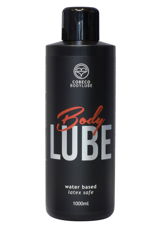 Смазка на водной основе Cobeco Body Lube Water Based - 1000 мл. купить в секс шопе