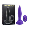 Фиолетовый анальный вибростимулятор Remote Control Anal Plug - 17,5 см. купить в секс шопе