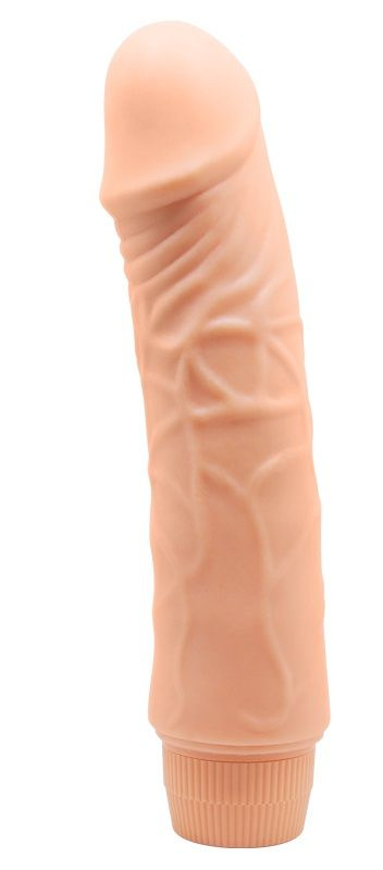 Телесный вибратор-реалистик Barbara - 19,5 см. купить в секс шопе