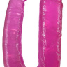 Розовый двусторонний фаллоимитатор Double Headed Dildo - 45 см. купить в секс шопе