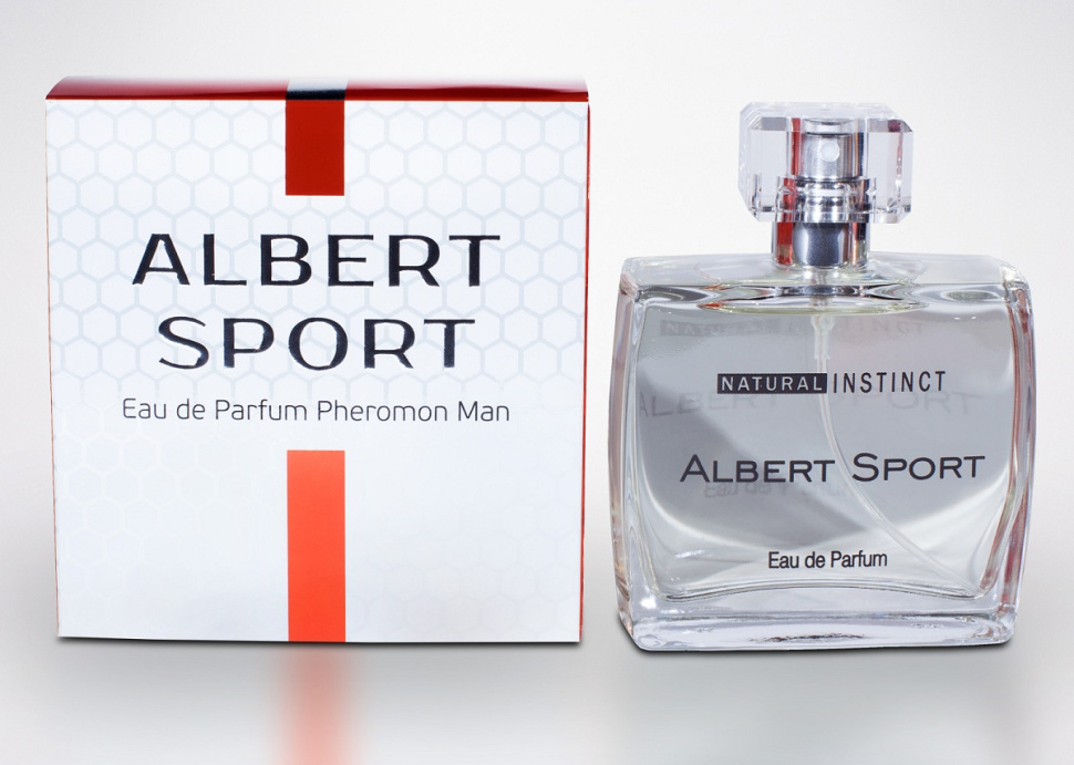 Мужская парфюмерная вода с феромонами Natural Instinct Albert Sport - 100 мл. купить в секс шопе