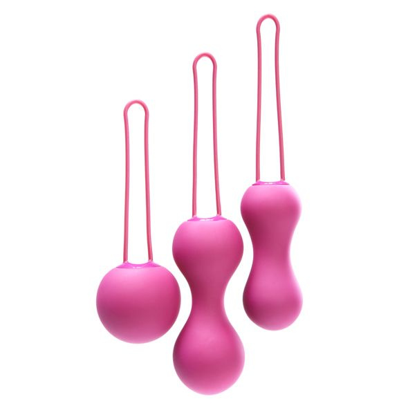 Набор розовых вагинальных шариков Je Joue Ami купить в секс шопе