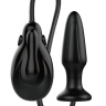 Черная анальная расширяющаяся вибропробка Mr.Play - 13,5 см. купить в секс шопе