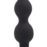 Черный анальный вибростимулятор Anal Beads S - 14,5 см.  купить в секс шопе