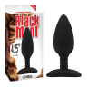 Черная анальная вибровтулка Anal Libido - 12,2 см. купить в секс шопе