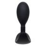 Черная анальная втулка Tord S - 8,5 см. купить в секс шопе
