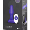 Фиолетовая анальная пробка с римминг-эффектом RIMMING PETITE - 12,4 см. купить в секс шопе