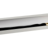 Коричневая плетка Luxury Whip 18k-Silver plated с покрытой серебром рукоятью  купить в секс шопе