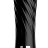 Черный вибромассажер MAGIC SPIRAL TWIST - 14,5 см. купить в секс шопе