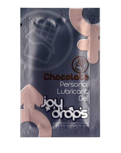 Пробник смазки на водной основе с ароматом шоколада JoyDrops Chocolate - 5 мл. купить в секс шопе