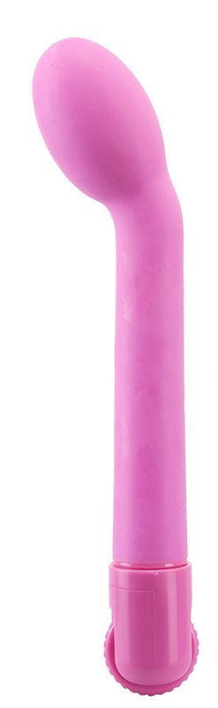 Розовый вибратор G-SPOT для точки G - 19 см. купить в секс шопе