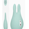 Зеленый клиторальный стимулятор Sugar Bunny - 9,5 см. купить в секс шопе