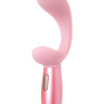 Розовый вибратор Le Stelle PERKS SERIES EX-3 с двумя сменными насадками купить в секс шопе