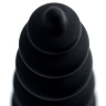 Черная анальная ёлочка Indi - 11,5 см. купить в секс шопе