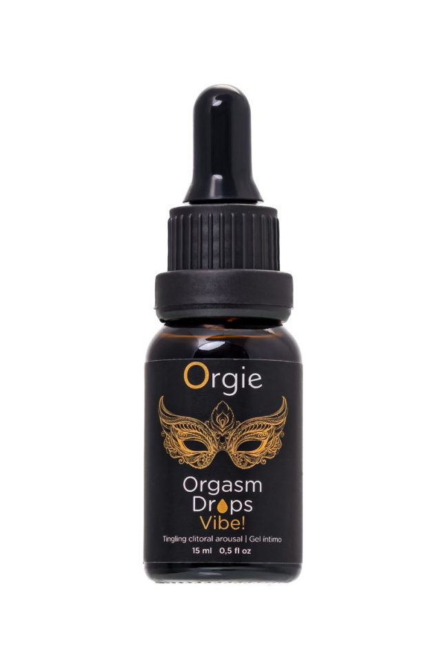 Возбуждающий гель для клитора ORGIE Orgasm Drops Vibe - 15 мл. купить в секс шопе