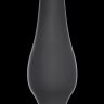 Чёрная анальная пробка Slim Anal Plug XL - 15,5 см. купить в секс шопе