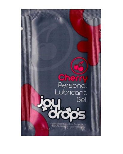 Пробник смазки на водной основе JoyDrops Cherry - 5 мл. купить в секс шопе