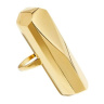 Золотистое кольцо-вибратор Palma Gold Size 7 купить в секс шопе