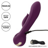 Фиолетовый вибратор-кролик Fantasy - 22,25 см. купить в секс шопе