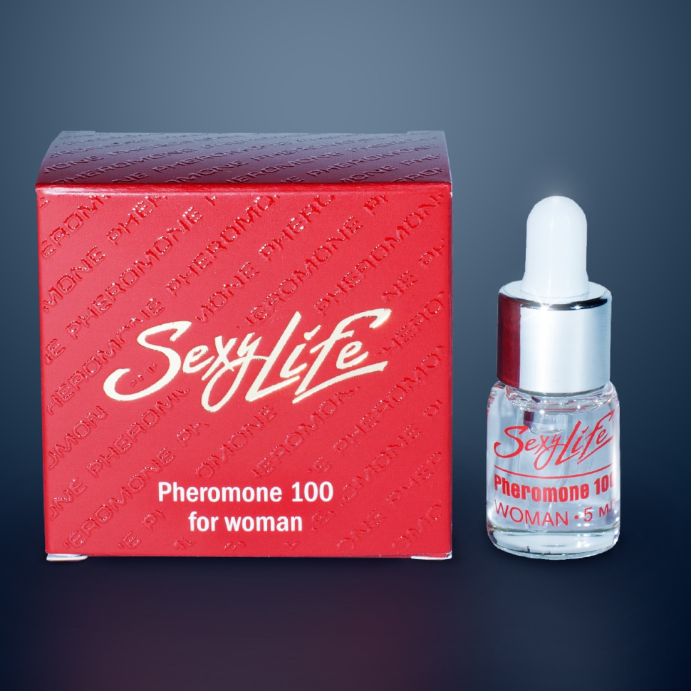 Концентрат феромонов Sexy Life для женщин (концентрация 100%) - 5 мл. купить в секс шопе