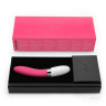 Розовый перезаряжаемый вибратор Liv 2 Cerise - 17,4 см. купить в секс шопе